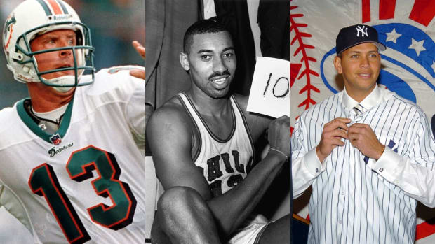 Dan Marino, Wilt Chamberlain, Alex Rodriguez